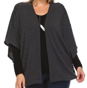 Open cardigan